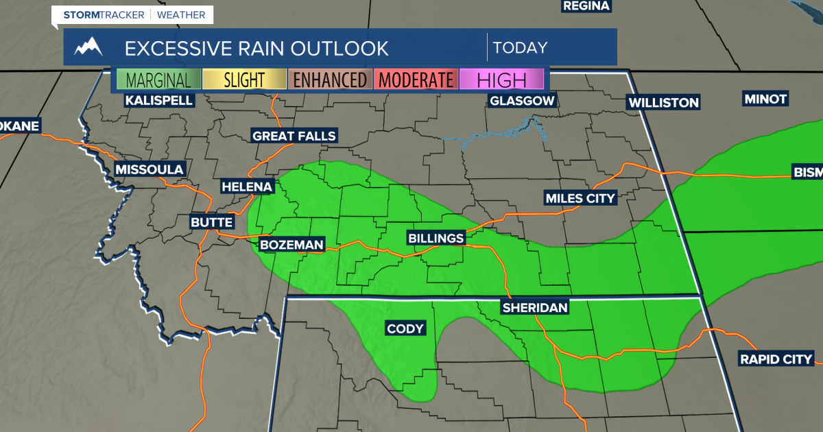 "Q2 Billings Area Weather: Brace for Heavy Rainfall and Storms Today"