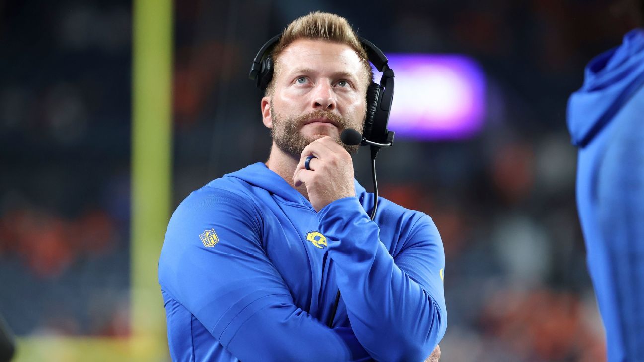 Sean McVay Commits to Coaching Rams Through 2024 Season