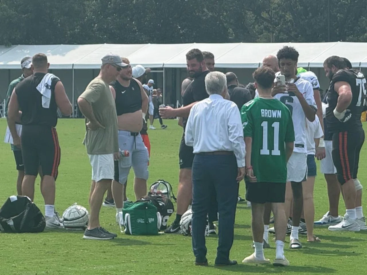 Eagles' Landon Dickerson Celebrates Recovery and Practice Success