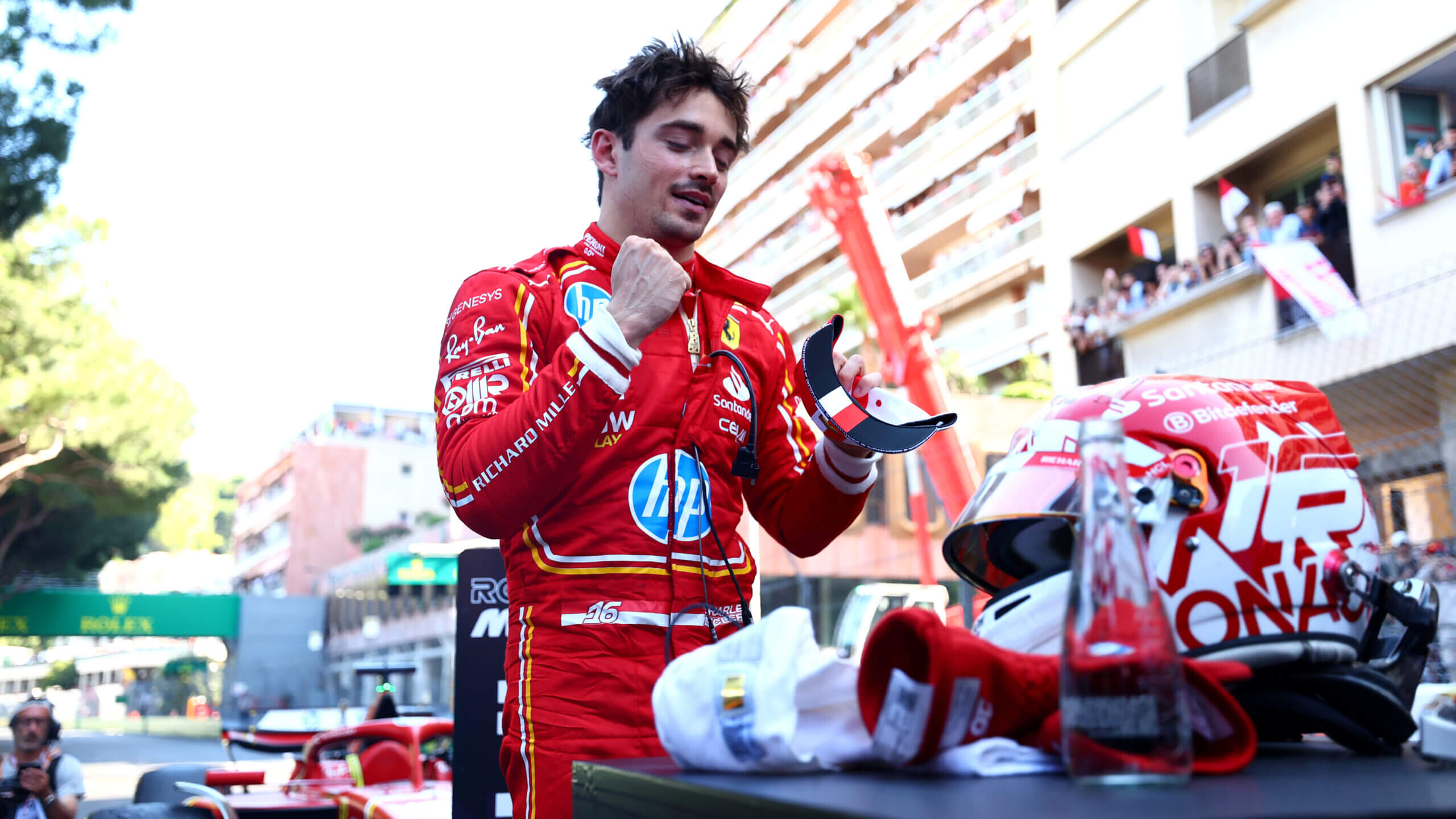 Featured image for Leclerc Breaks Curse with Emotional Monaco GP Victory