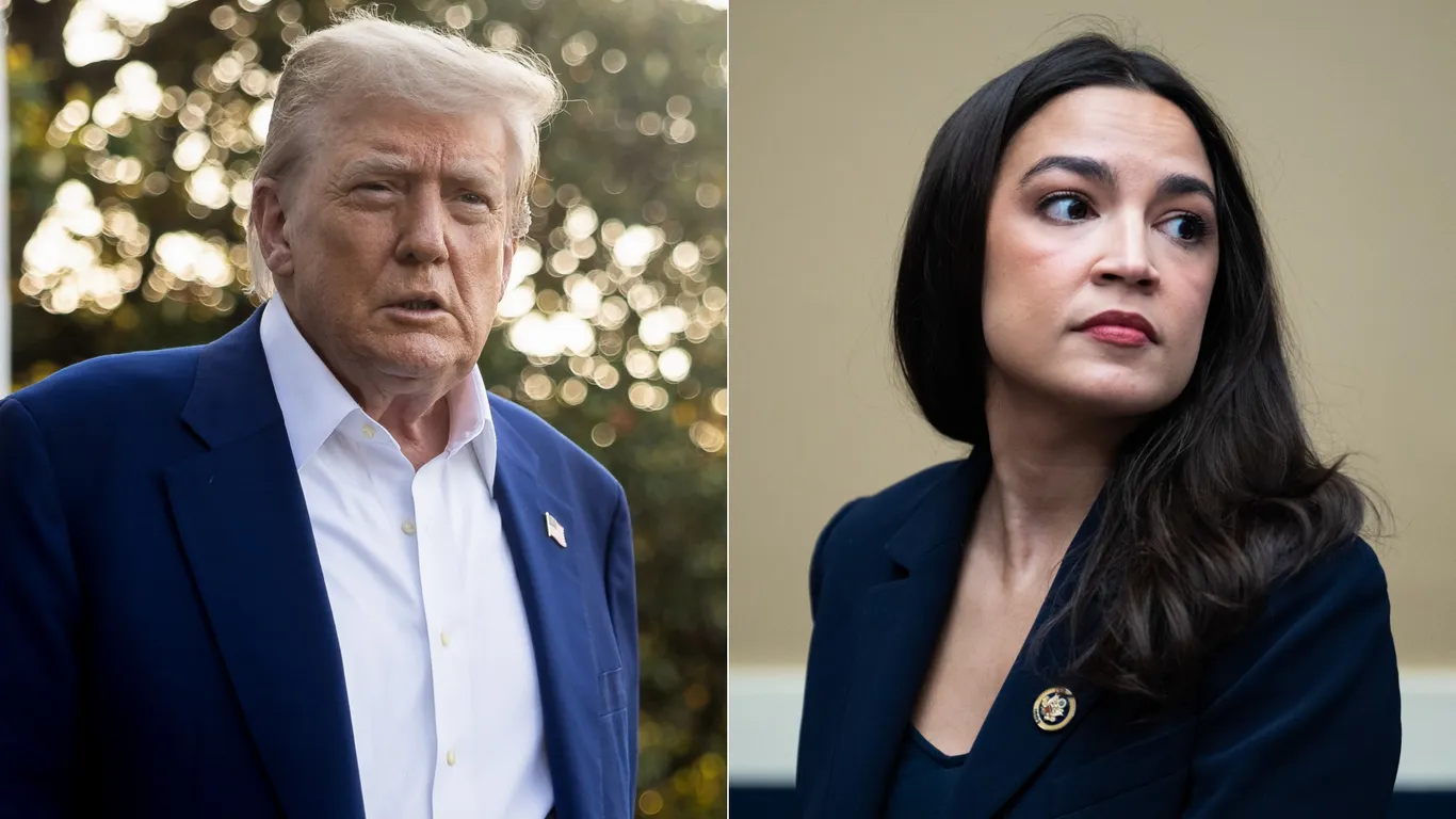 Featured image for Trump and AOC Clash Over Iran and Impeachment
