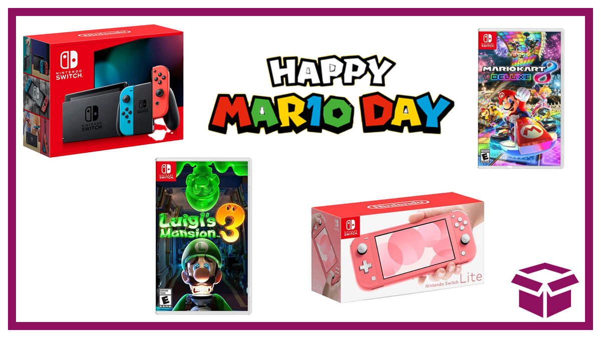 Featured image for "Top Mario Day Deals and Announcements from Nintendo"