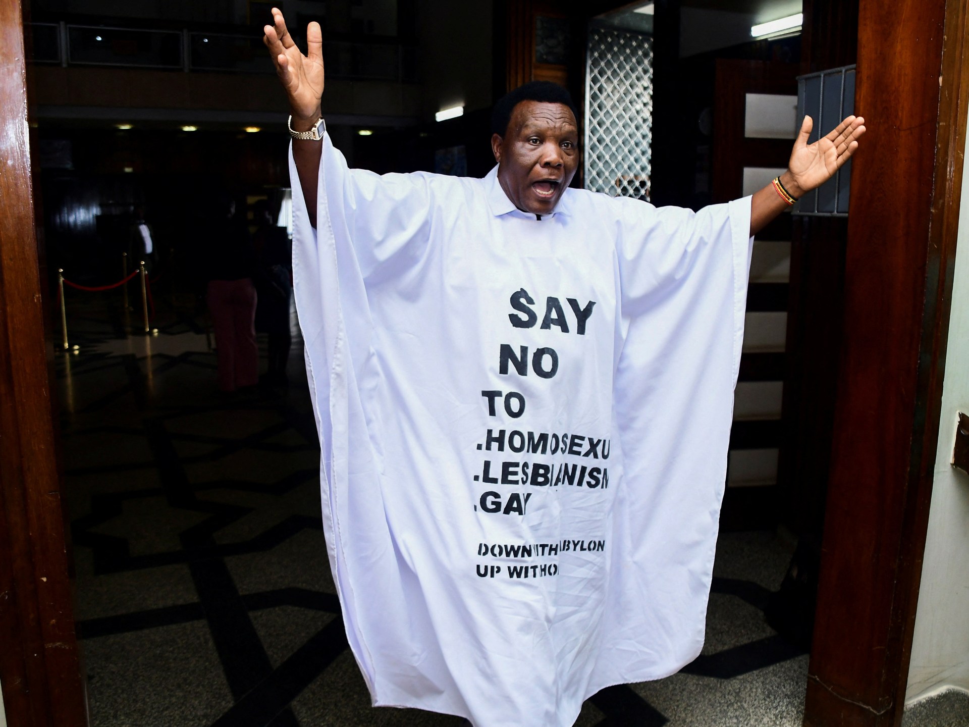 Featured image for Uganda criminalizes LGBTQ identification and imposes harsh penalties.