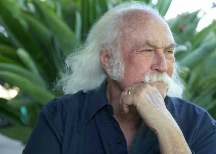 Graham Nash confirms David Crosby's COVID-19 death.