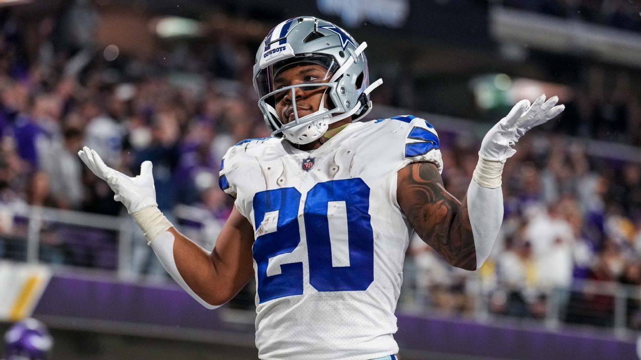 Cowboys' Tony Pollard to Play on Franchise Tag, No Long-Term Deal Expected