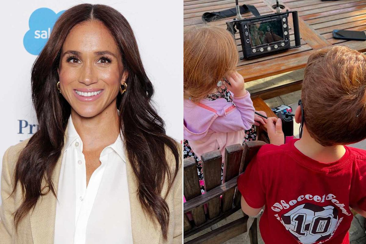Featured image for Meghan Markle Reveals First Photos of Archie and Lilibet with Matching Red Hair