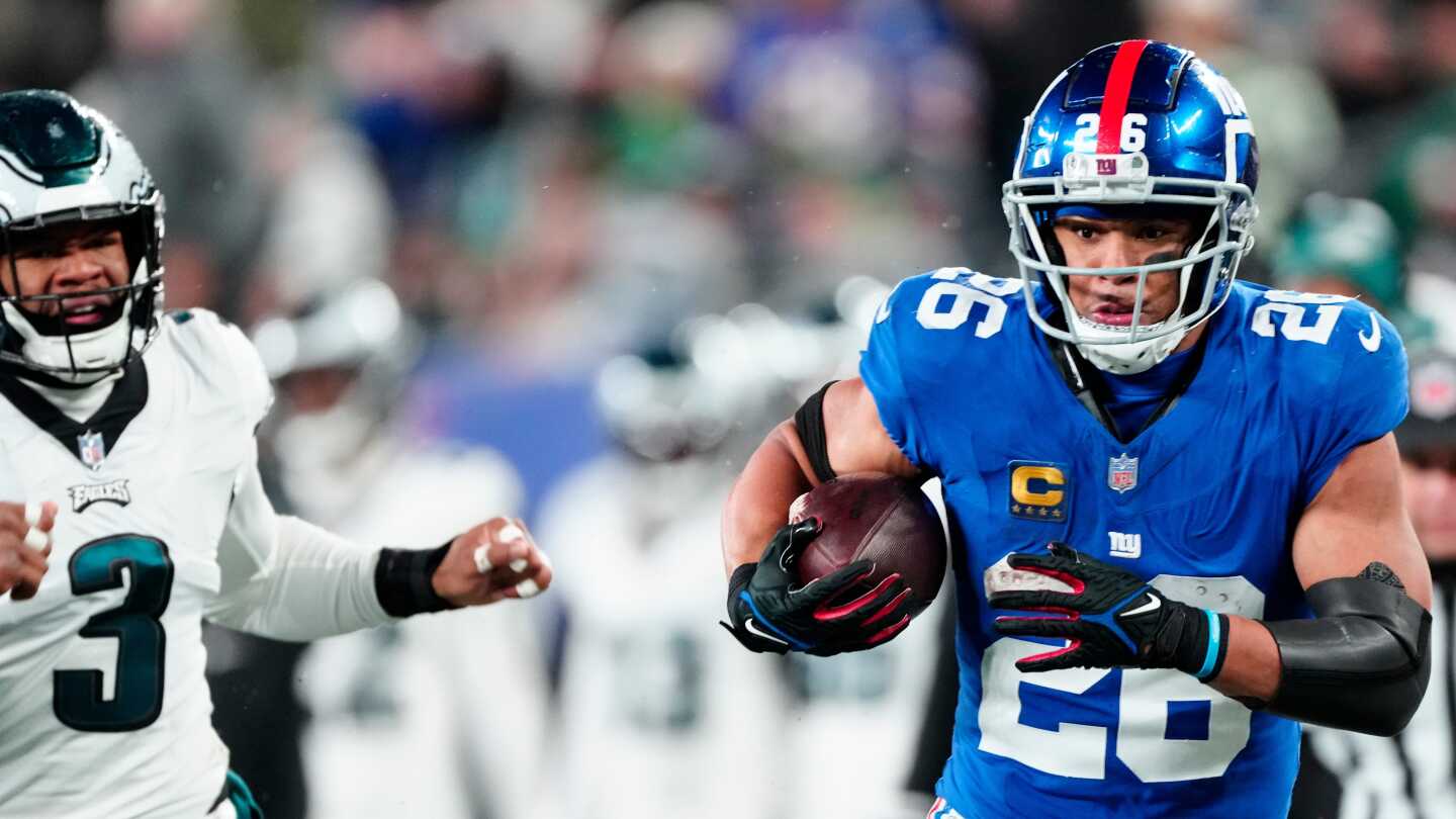 Featured image for 'Hard Knocks' Unveils Saquon Barkley's Dramatic Exit from Giants