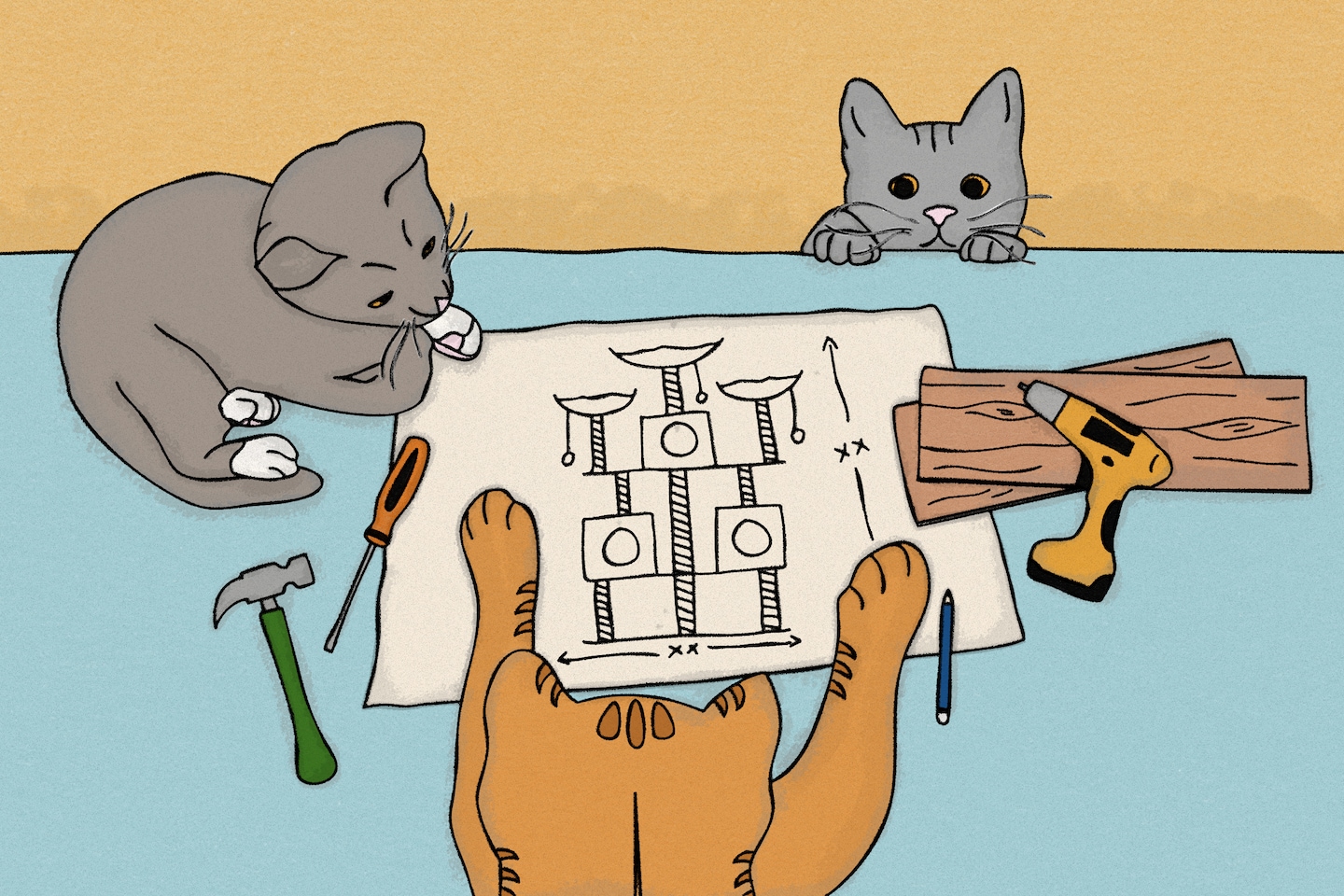 Featured image for "6 Tips for Creating a High Perch Your Cat Will Love"