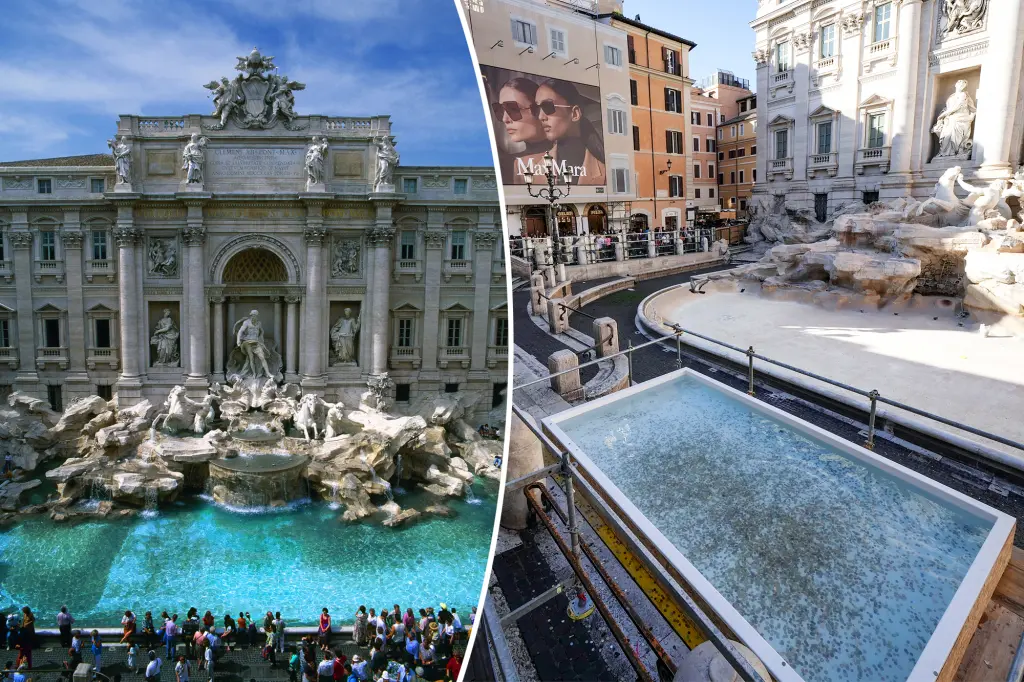 Featured image for Trevi Fountain's Transformation: From Iconic Landmark to Controversial Pool