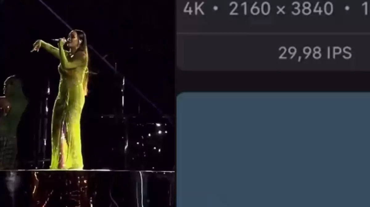 "Debate Settled: Proof Reveals Device Used to Capture Viral Rihanna Performance Video"