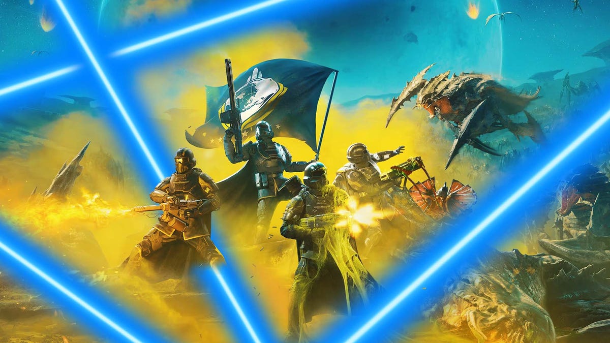 Featured image for "The Mystery of Odd Blue Lasers and the Secret Arrival of a Third Faction in Helldivers 2"