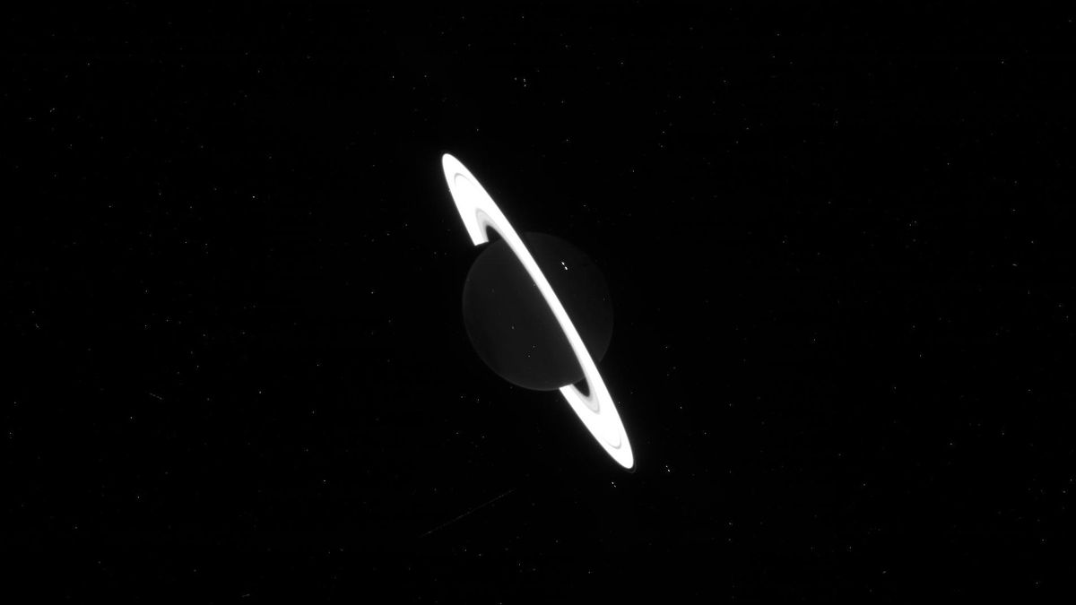 Unveiling Saturn's Enigmatic Beauty: James Webb Telescope's Raw Images
