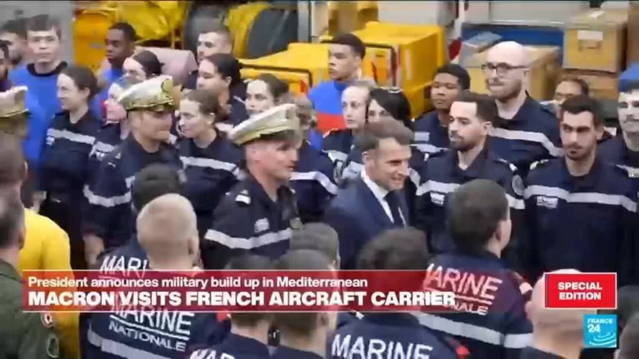 France-led coalition gears up for defensive push to reopen Strait of Hormuz