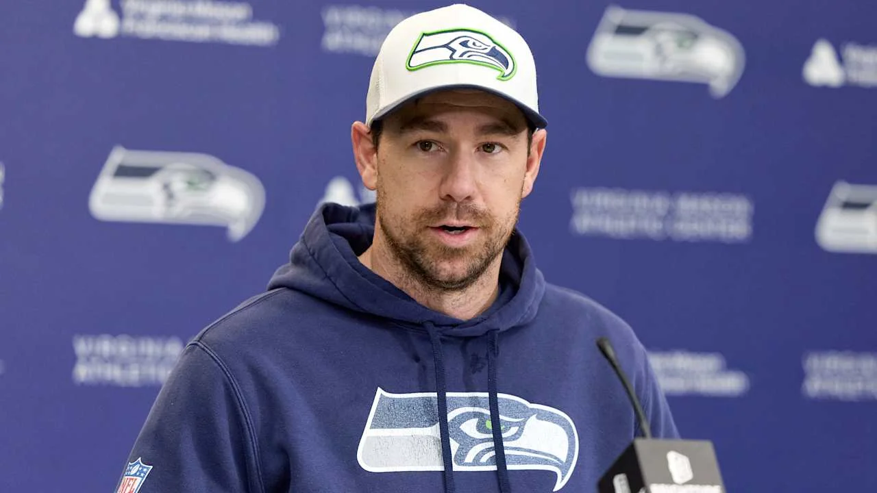 Klint Kubiak Keeps Focus on Seahawks, Dismisses Raiders Rumors