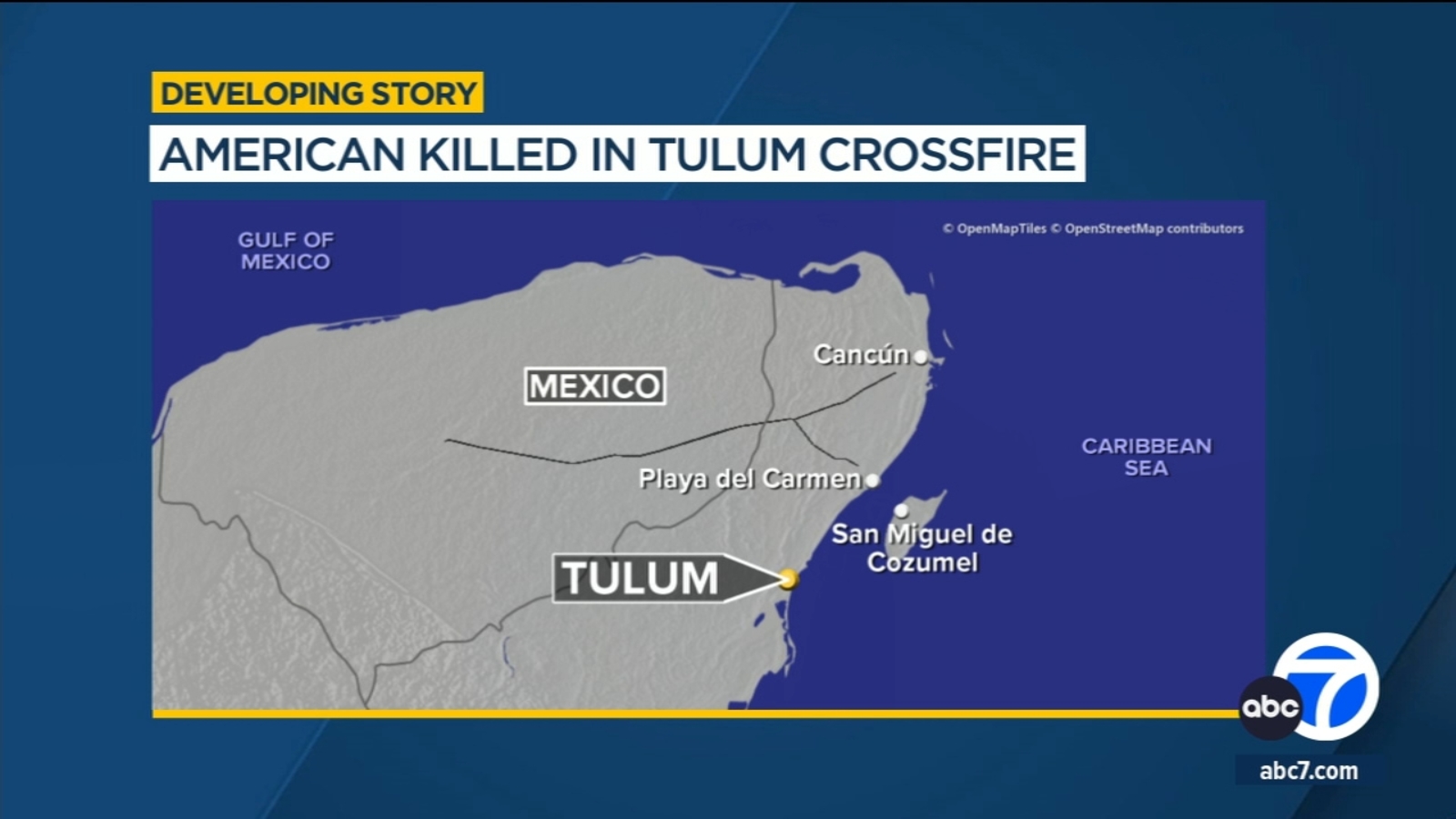 Featured image for "Fatal Crossfire: American Woman Killed in Tulum Beach Shooting"