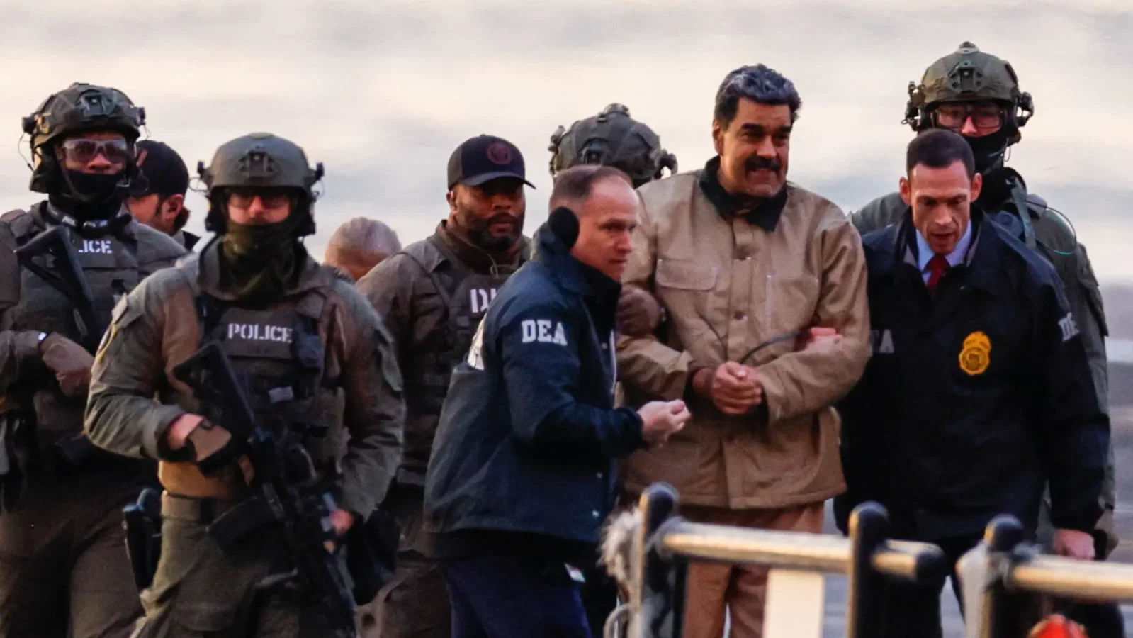 Featured image for Nicolás Maduro Arrives at NYC Court to Face Drug Trafficking Charges