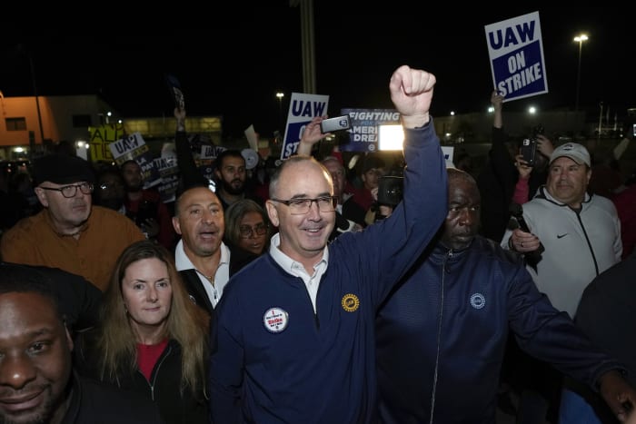 Featured image for "UAW President's Announcement Sparks Concerns for Auto Workers"