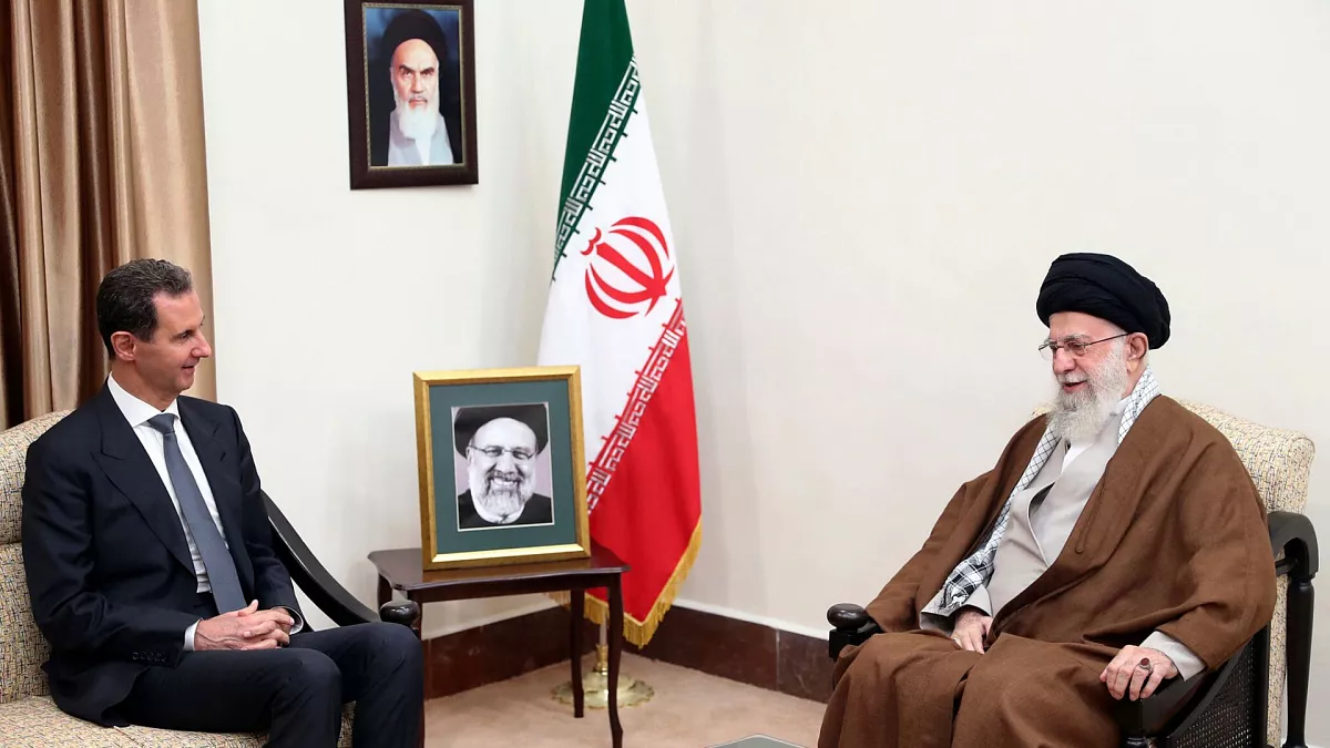 Iran's Khamenei Accuses US, Israel of Orchestrating Assad's Fall