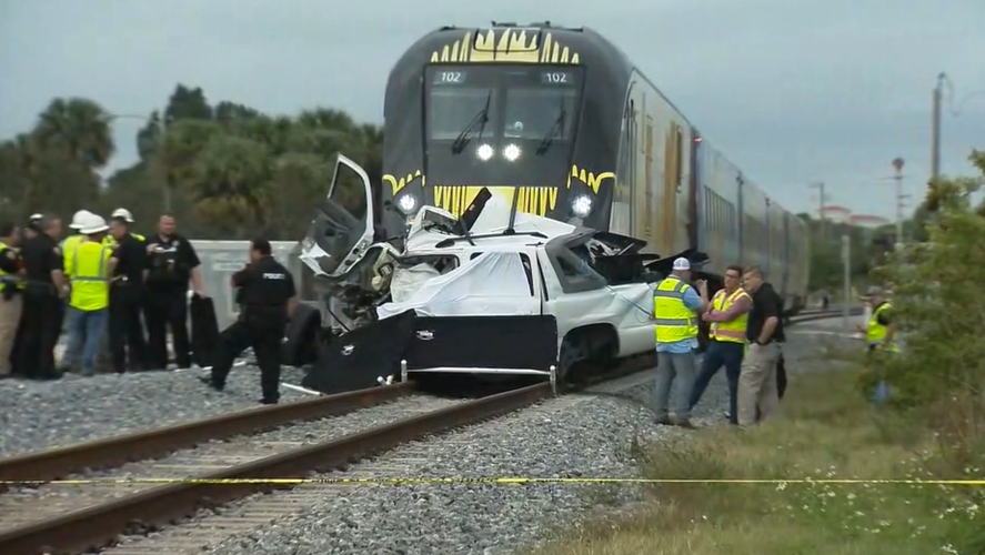 Featured image for "Back-to-Back Tragedy: Brightline Train Collides Twice at Melbourne Crossing, Leaving 2 Dead"