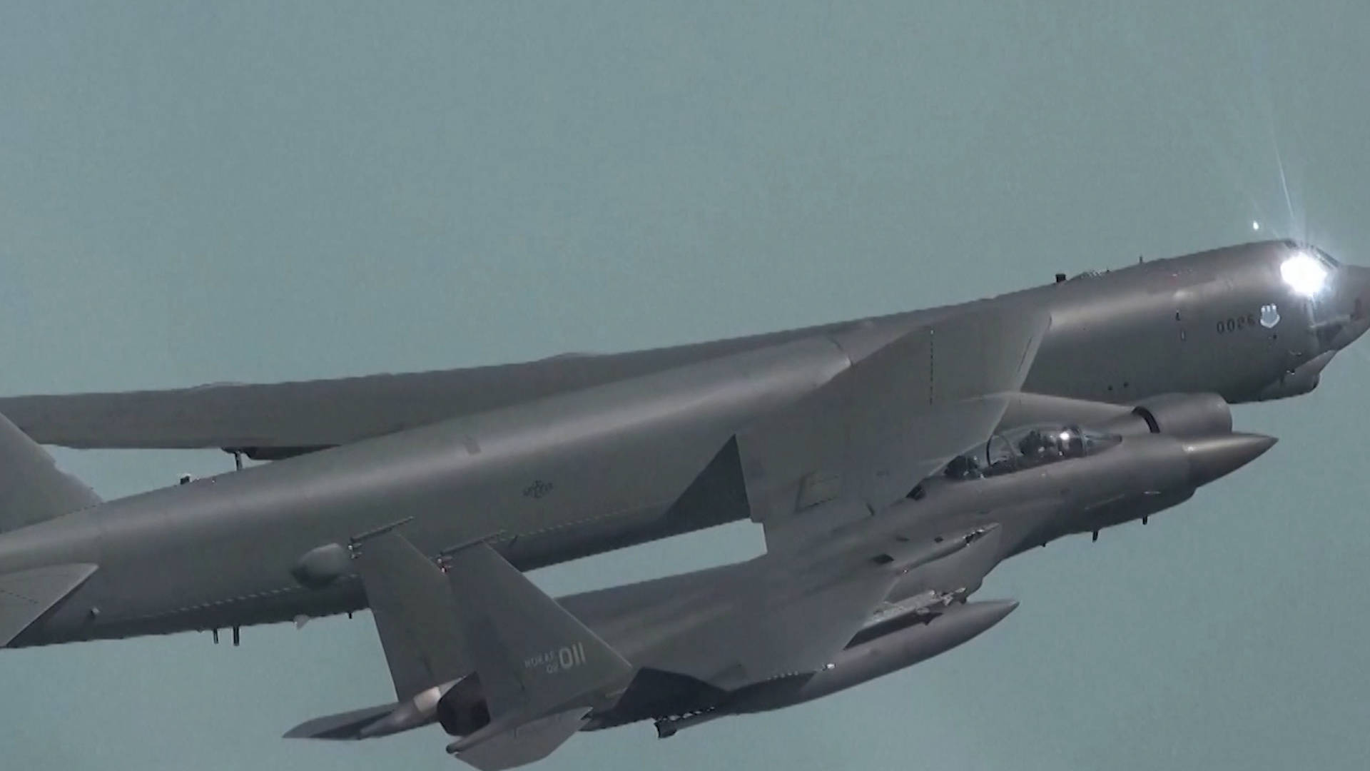 Russian Fighter Jet Intercepts US B-52 Bombers Over Baltic Sea Amid Tensions.