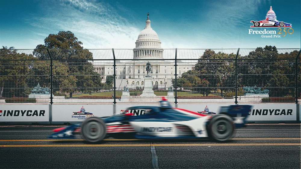 IndyCar to Stage Historic Freedom 250 Street Race on the National Mall