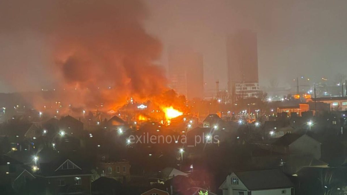 Featured image for Drone Attacks Hit Oil Tanker and Cargo Ship in Russia's Rostov Region