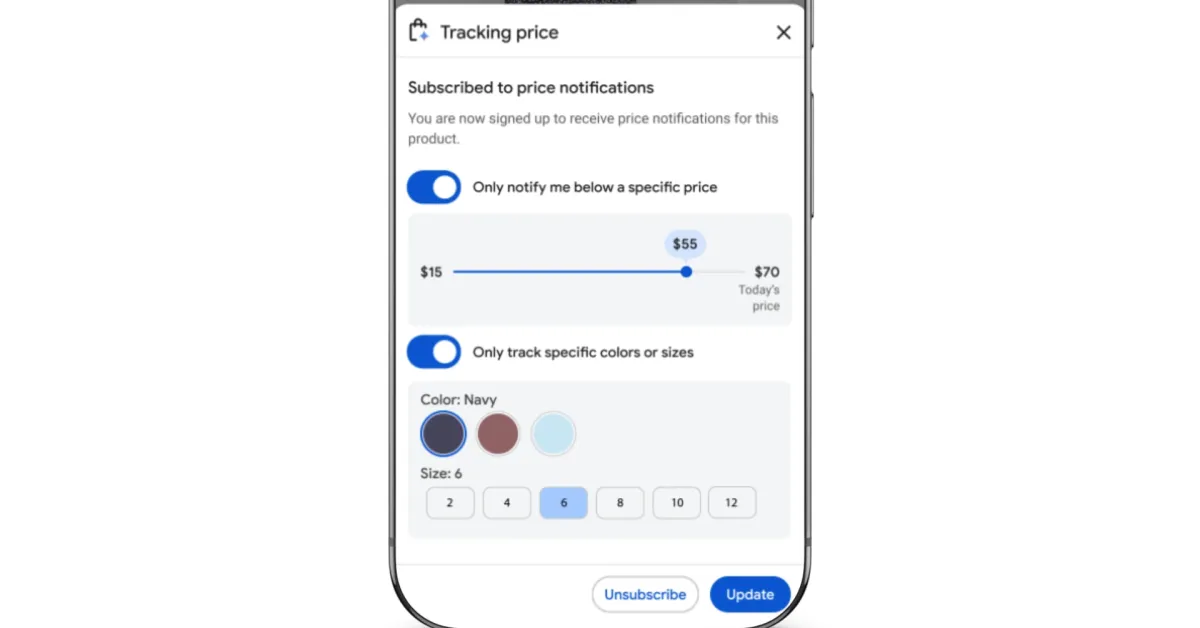 Featured image for Google Enhances Shopping with AI-Powered Price Alerts and Virtual Try-Ons