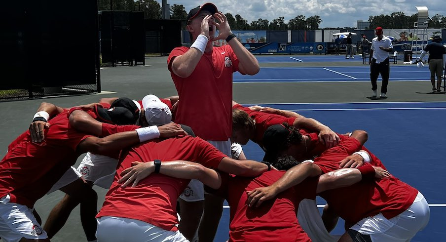 Featured image for Ohio State Men's Tennis Dominates NCAA Tournament, Advances to National Championship Match