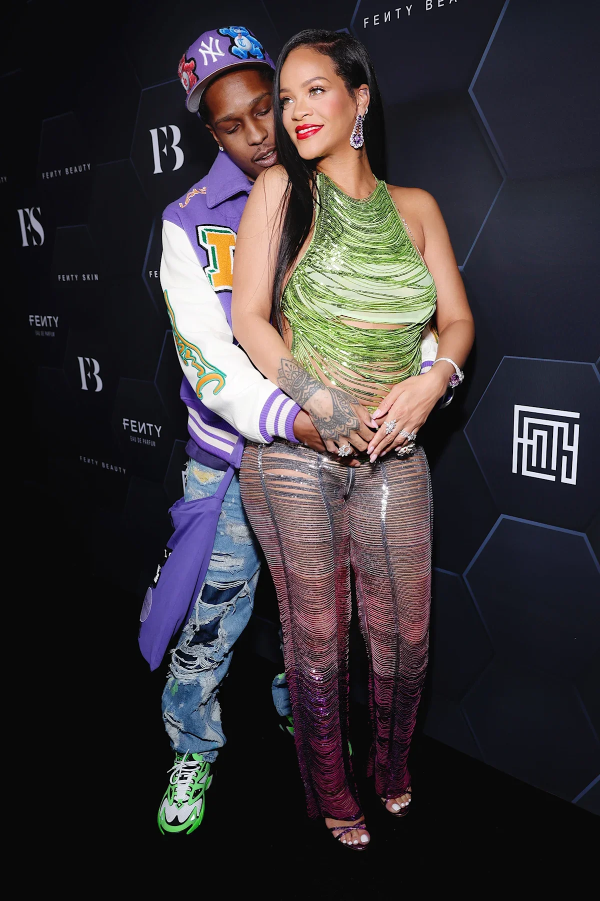 ASAP Rocky's Memorable Reaction to Rihanna's Laugh Sparks Viral Meme