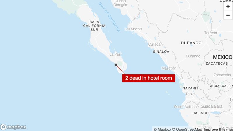 Two Americans found dead in Mexican hotel room.