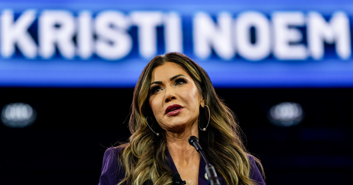 "South Dakota Governor Kristi Noem Sued Over Texas Dentist Endorsement"