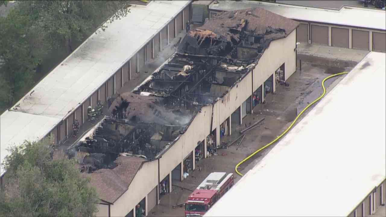 Featured image for "Fire at Arvada Storage Facility Injures 2 Firefighters, Disrupts I-70 Traffic"