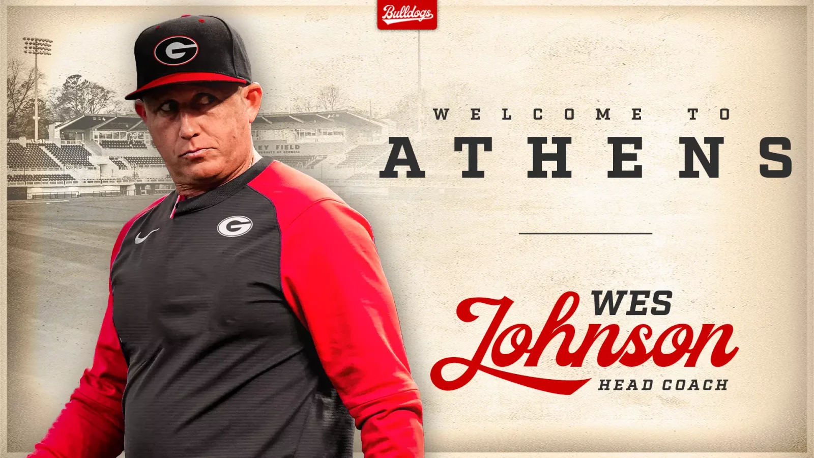 Wes Johnson Takes Over as Georgia's Head Baseball Coach