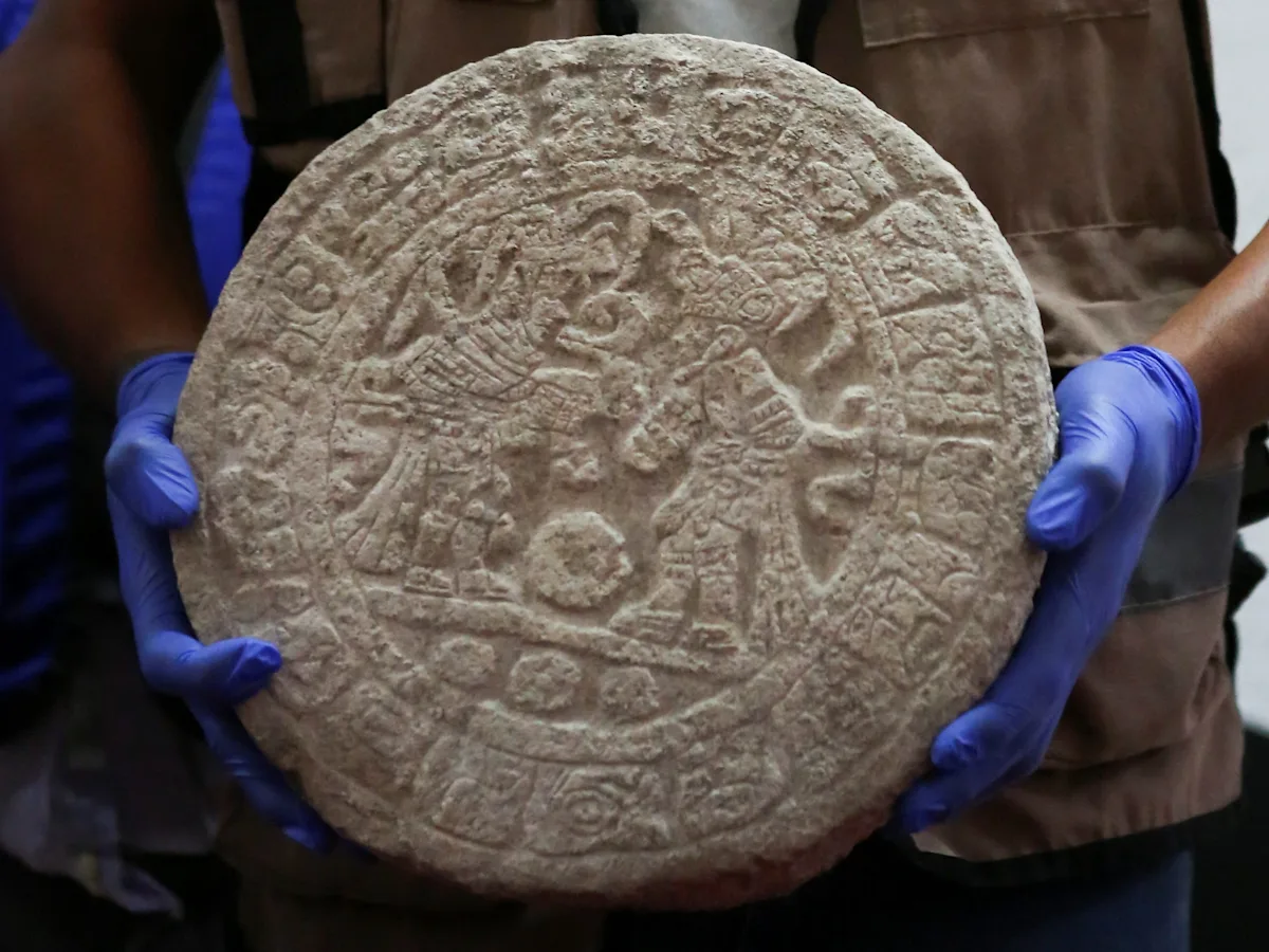 Featured image for Mayan 'scoreboard' for ancient game found in Mexico.