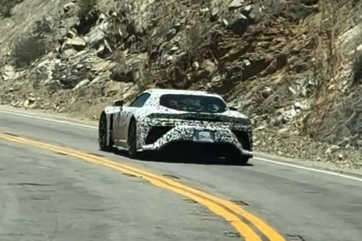 Featured image for Lexus LFR Supercar Spotted Testing in California