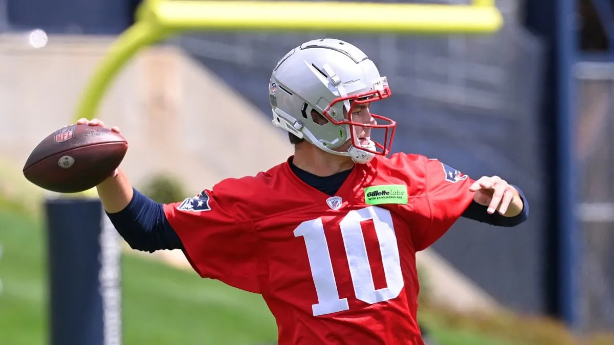 Featured image for "Patriots OTA Highlights: Rookie Performances and QB Roles"