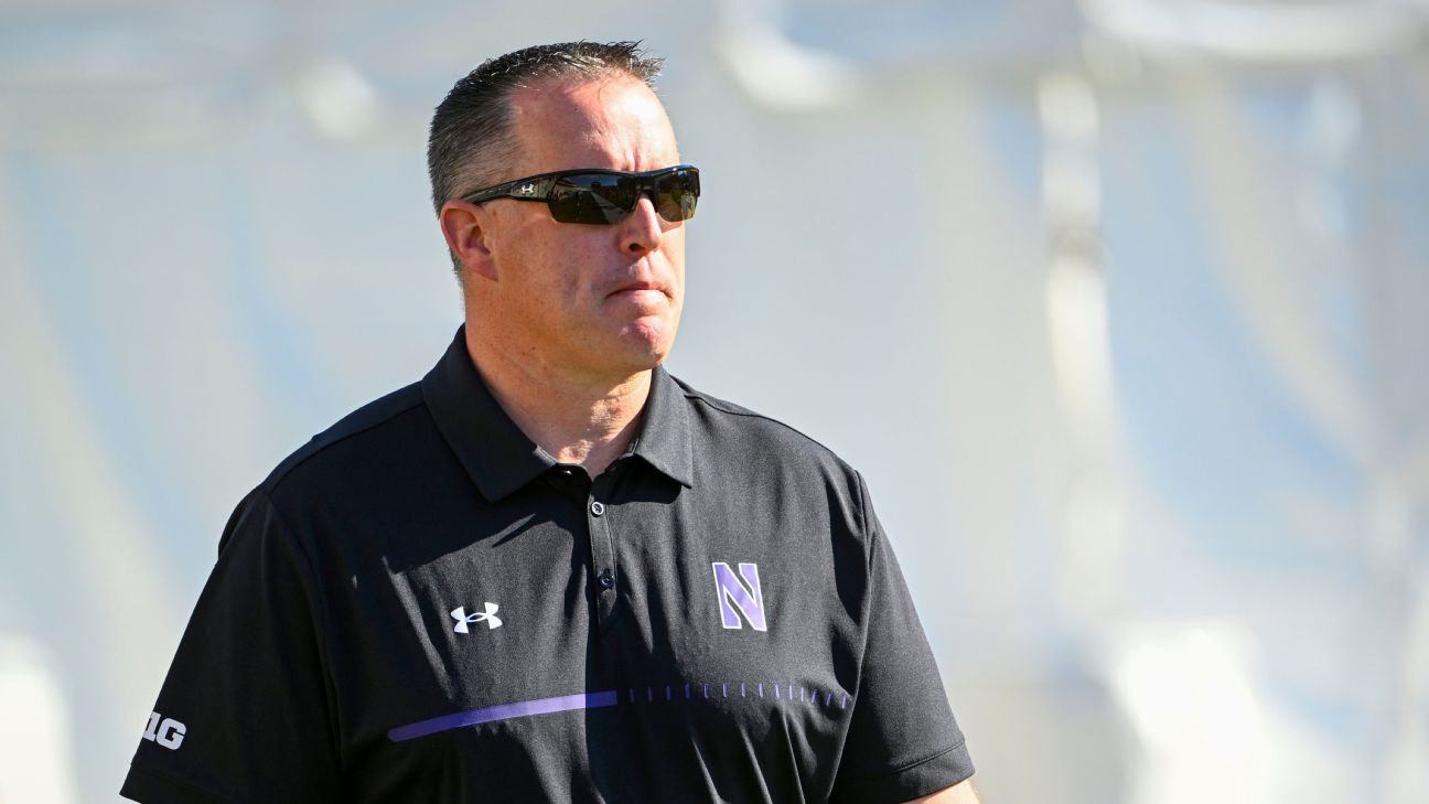 Featured image for "Northwestern Football Faces Uncertain Future After Firing Coach Fitzgerald Amid Hazing Scandal"