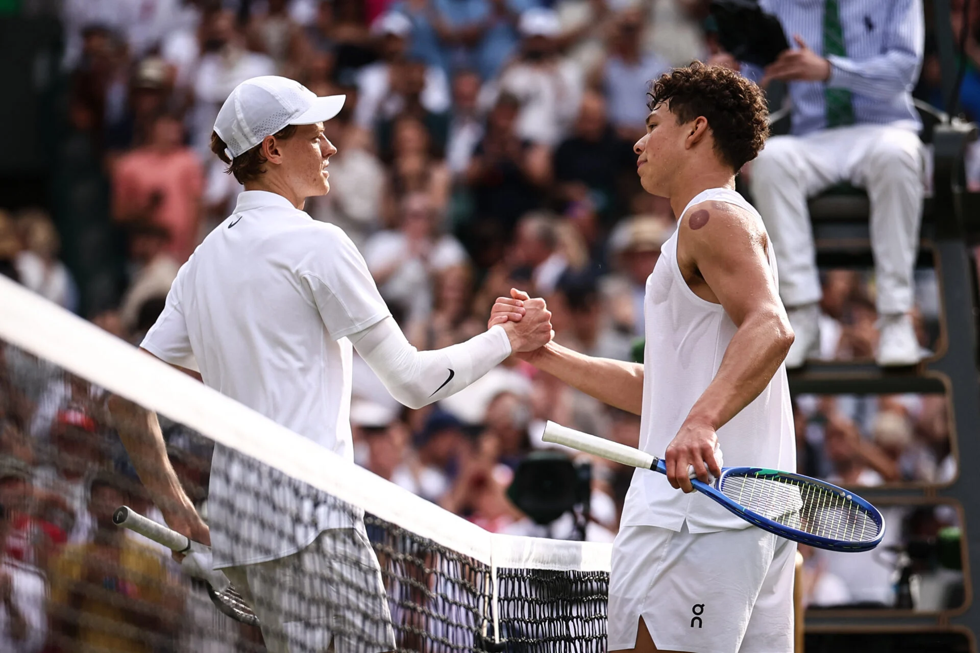 Featured image for Jannik Sinner Stuns Ben Shelton to Reach Wimbledon Semifinals