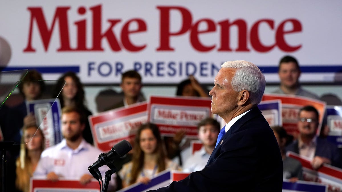 Mike Pence Launches 2024 Presidential Bid, Criticizes Trump.