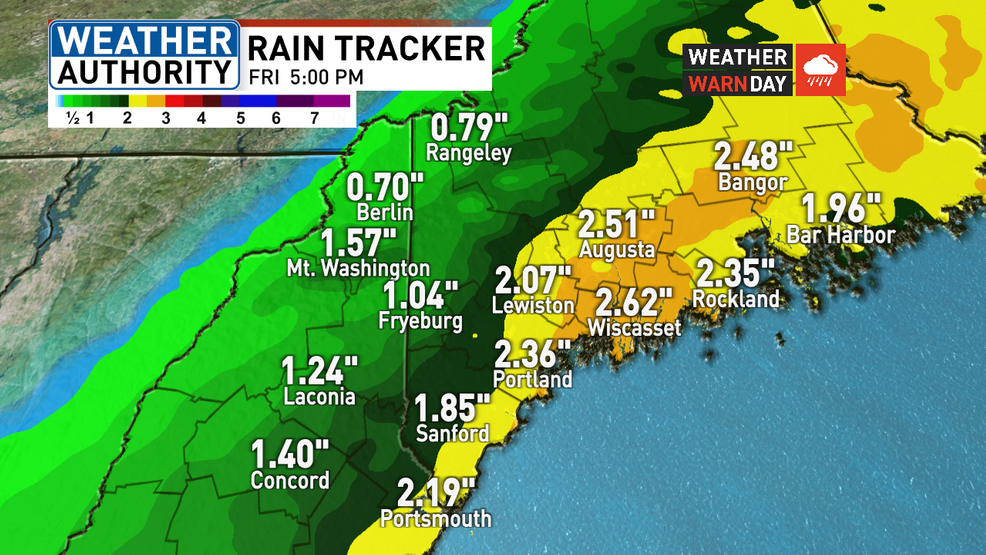 "Maine Braces for Heavy Rain and Flooding Threat"