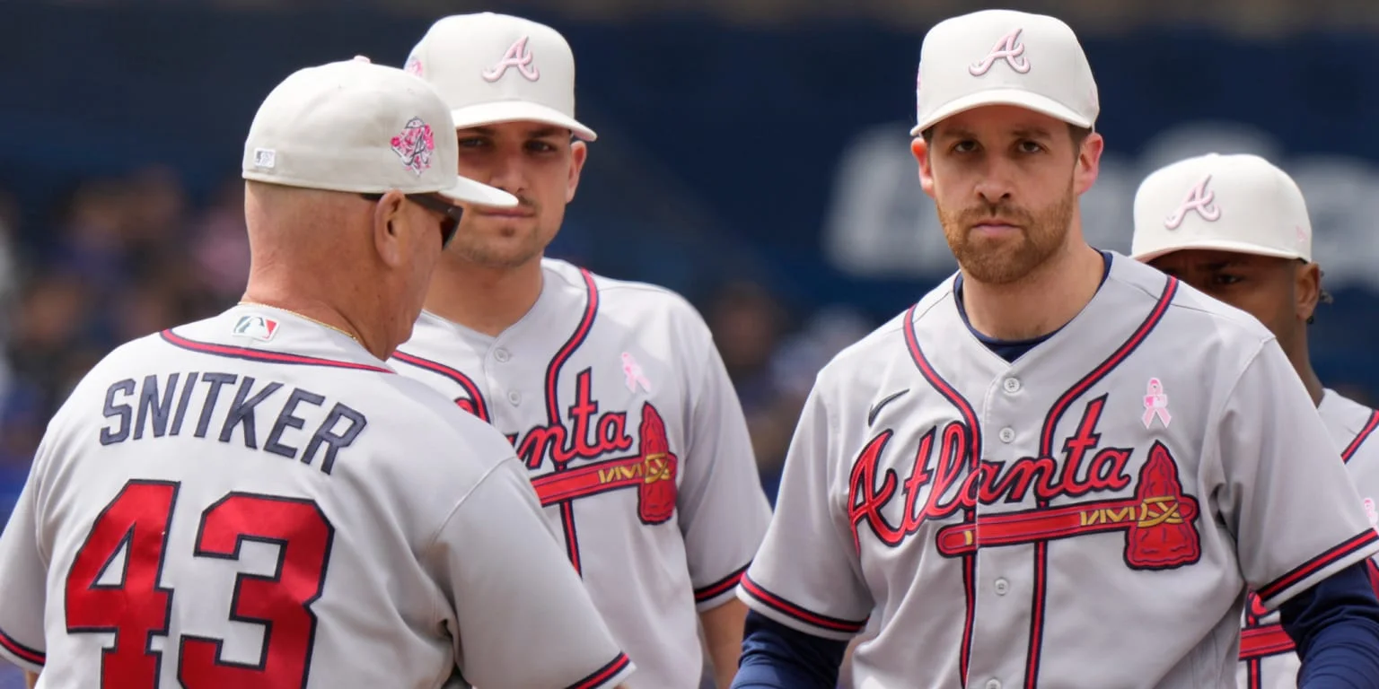 Braves' offensive efforts fall short in fourth consecutive loss.