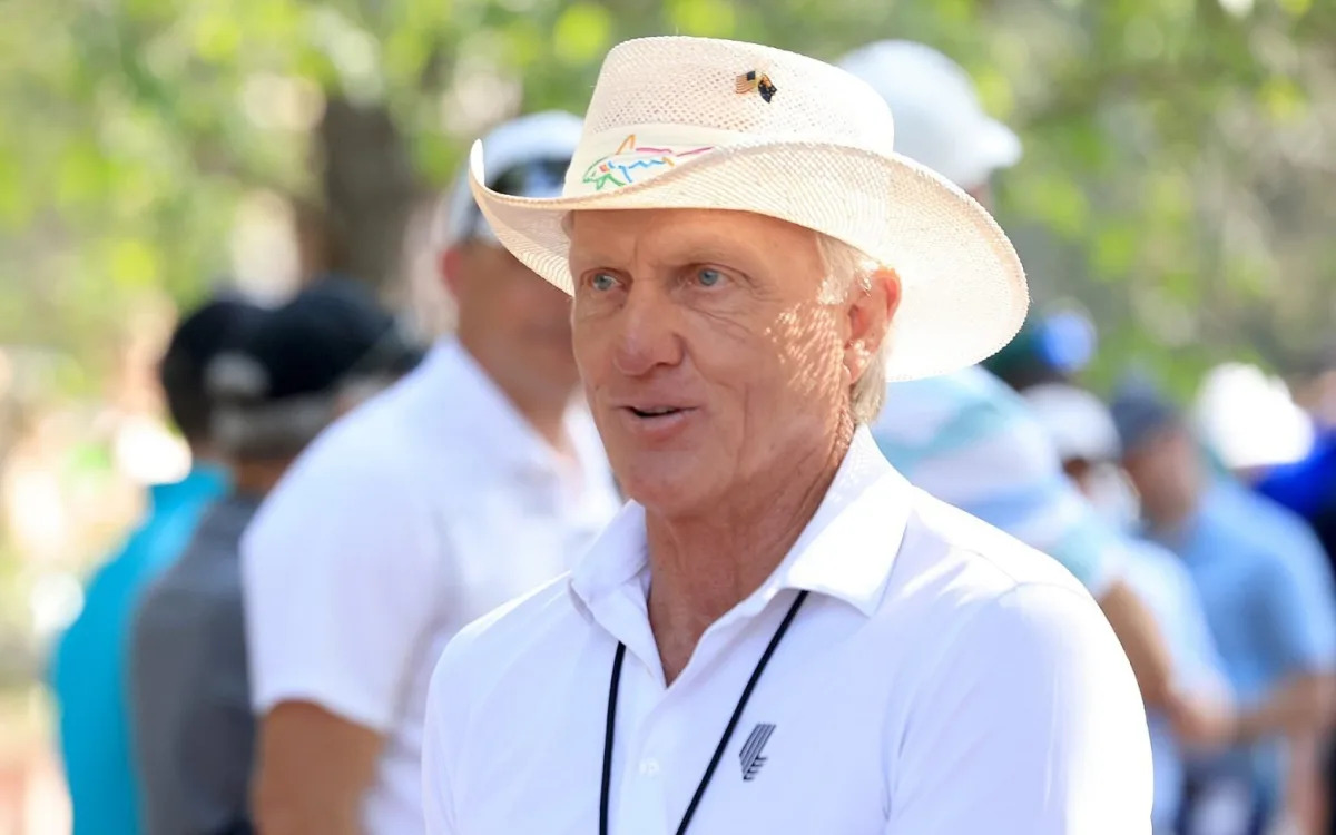 Featured image for "Greg Norman Attends Masters as a Spectator in 2024"