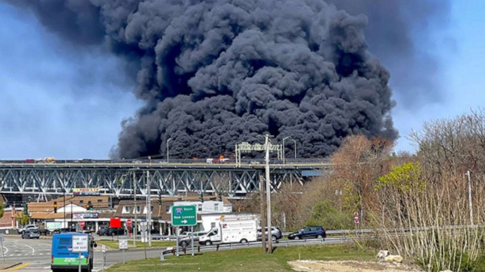 Featured image for Fiery Fuel Tanker Rollover Kills One and Injures Two on Connecticut Bridge