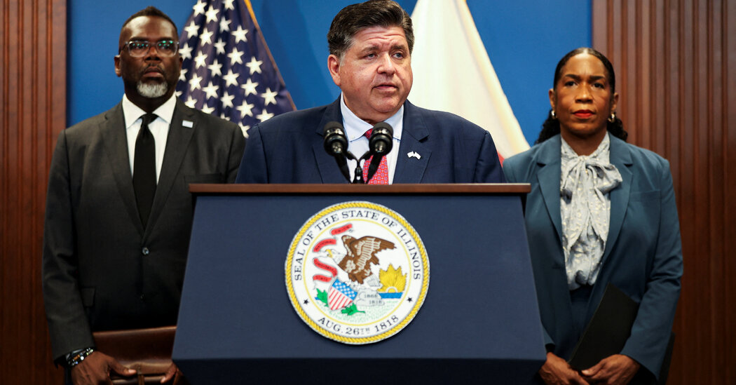 Illinois Officials Criticize Trump's Troop Deployment to Chicago
