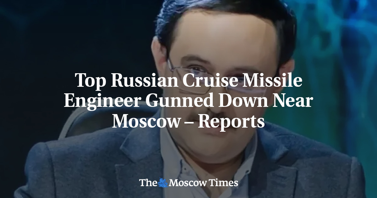 Key Russian Missile Engineer Assassinated Near Moscow