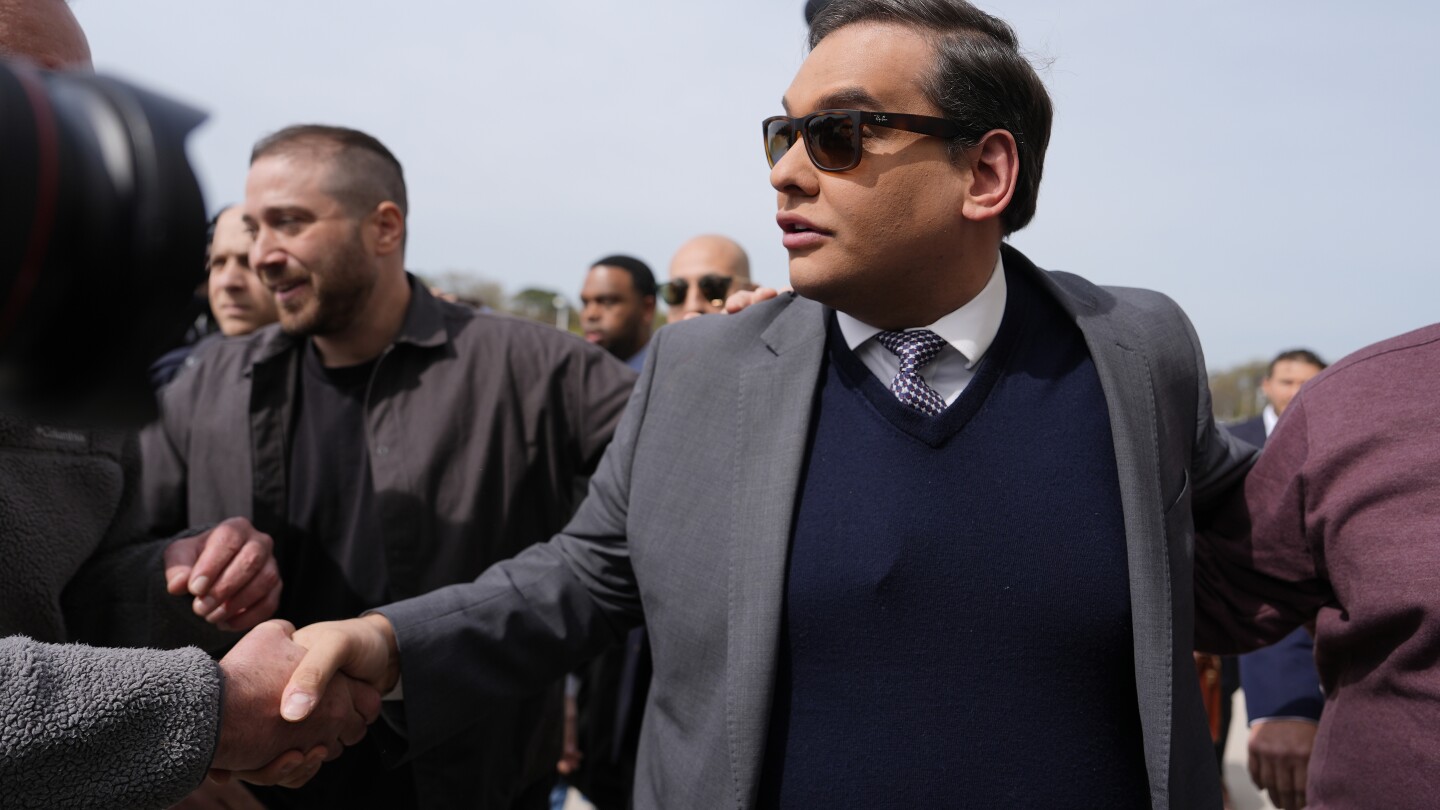 Featured image for Trump commutes George Santos's prison sentence, to be released immediately