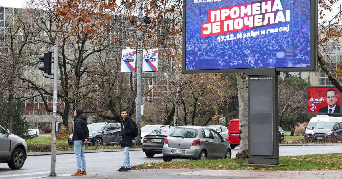 Featured image for "Serbian Snap Election: Ruling Party Poised for Another Term Amid Media Capture Concerns"