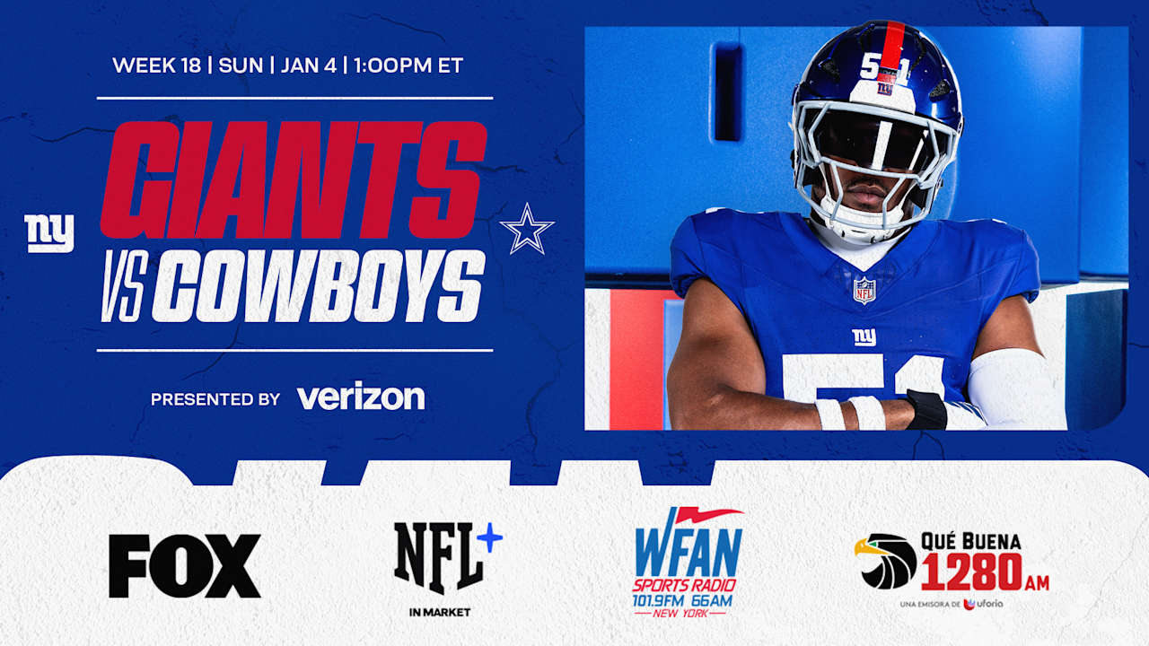 Featured image for Cowboys and Giants Clash in Week 18 Season Finale