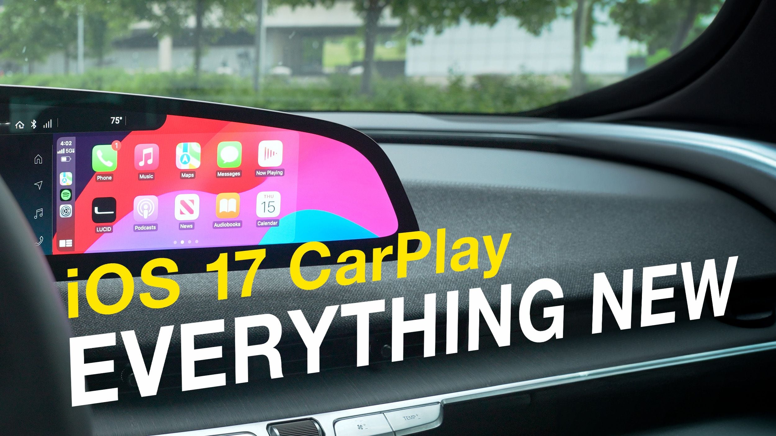 Featured image for "iOS 17 Enhances CarPlay and HomePod Functionality"