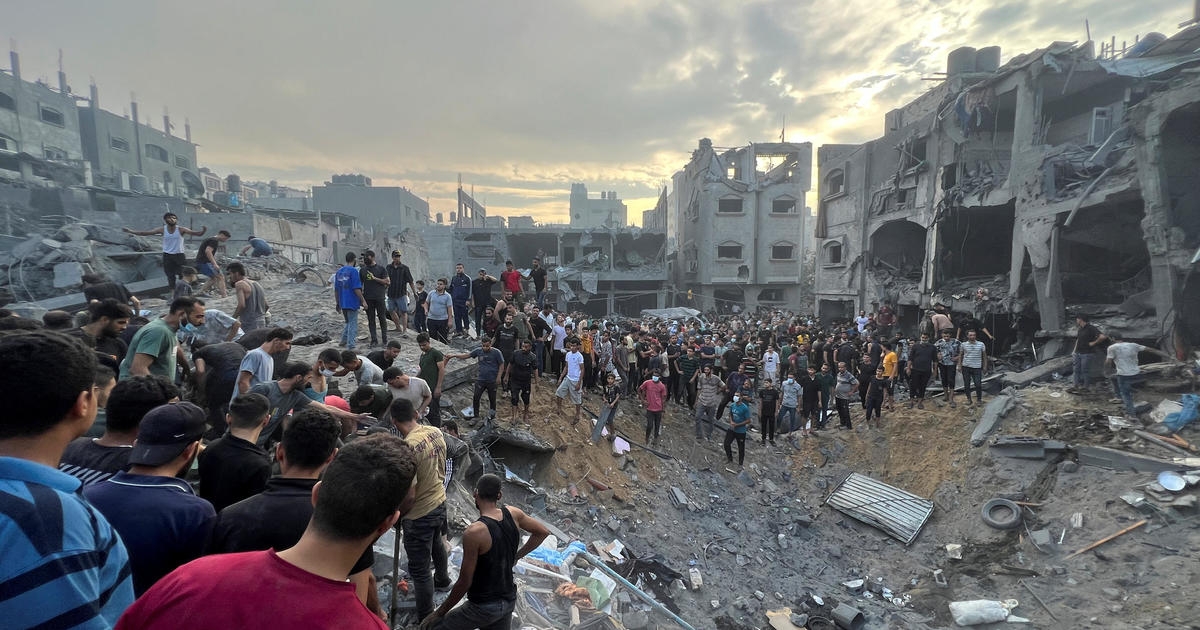 "Israeli Airstrikes in Jabaliya Refugee Camp Result in Civilian Casualties, Say Gaza Officials"